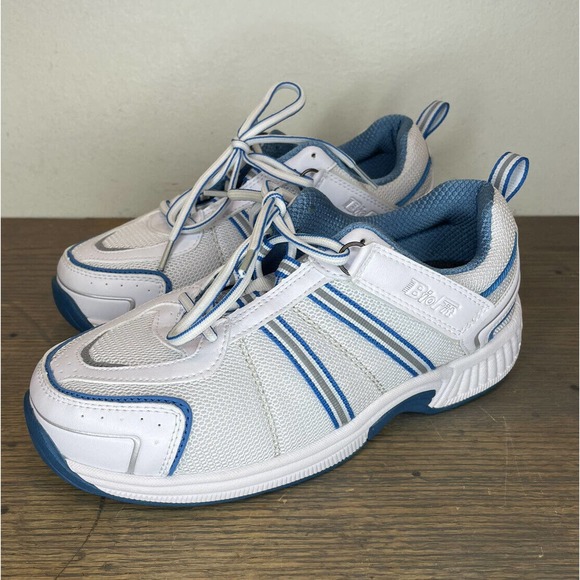 Orthofeet 910 Tahoe BioFit Shoes - Womens 7 XX Wide 4E - Tie-less Lace Diabetic - Picture 1 of 10